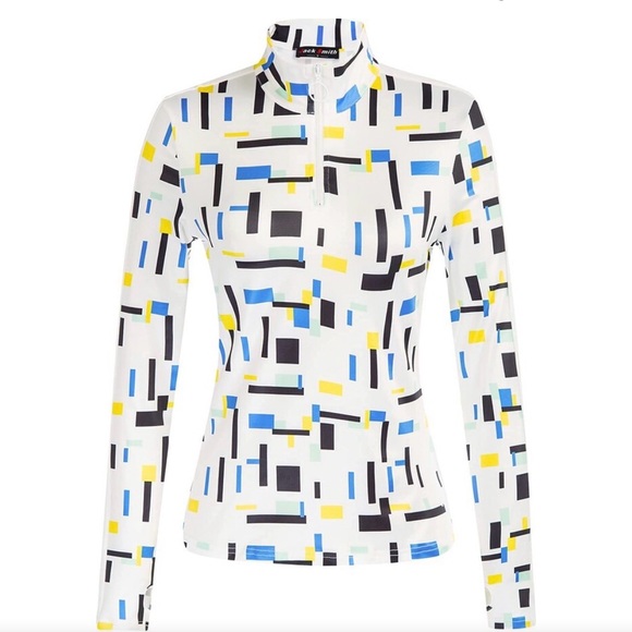 JACK SMITH Women Long Sleeve Workout Shirts Moisture Wicking Golf pullover small - Picture 1 of 7